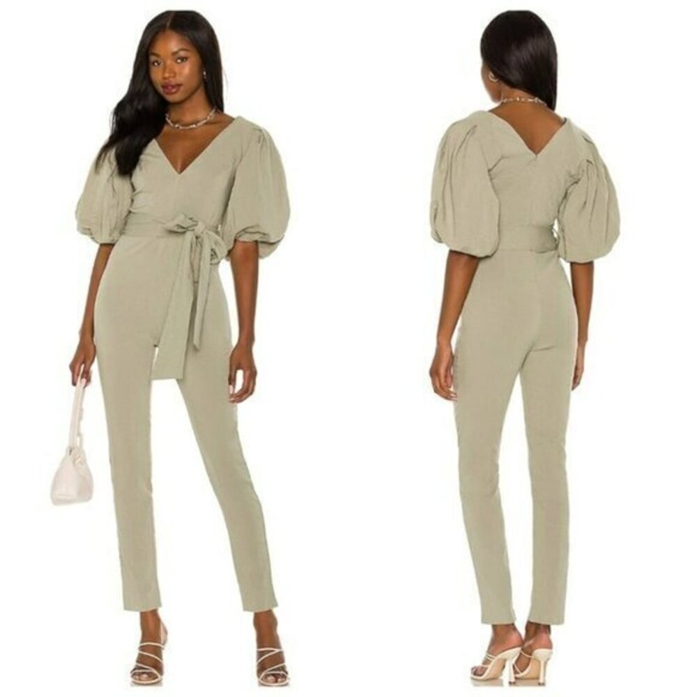 MAJORELLE Enza Jumpsuit - Sage Green